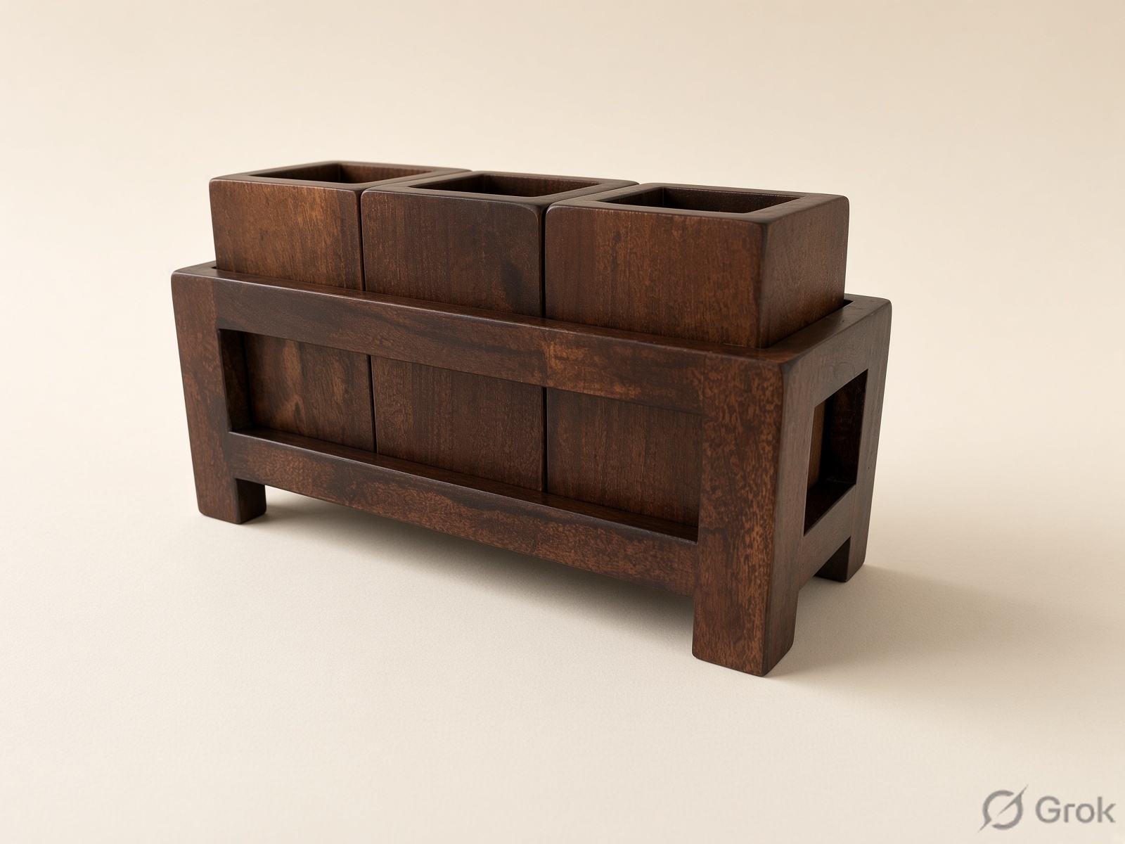 Wooden Desktop Caddy Organizer - Image 6