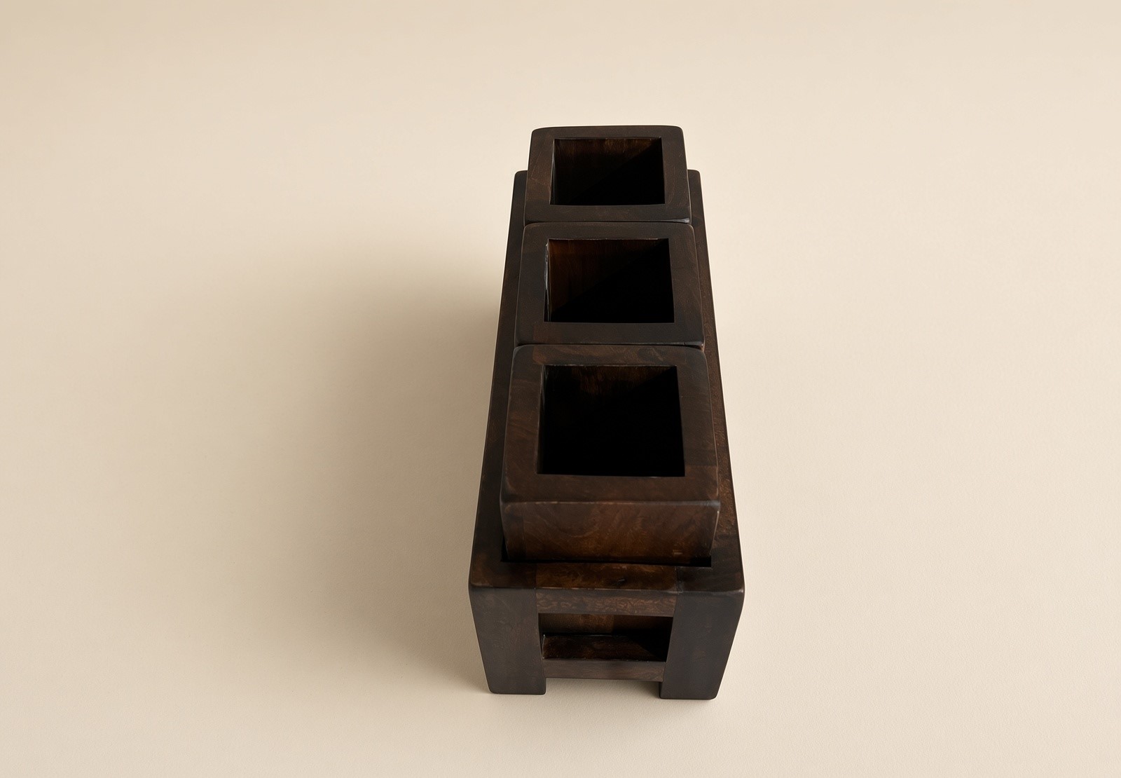Wooden Desktop Caddy Organizer - Image 3