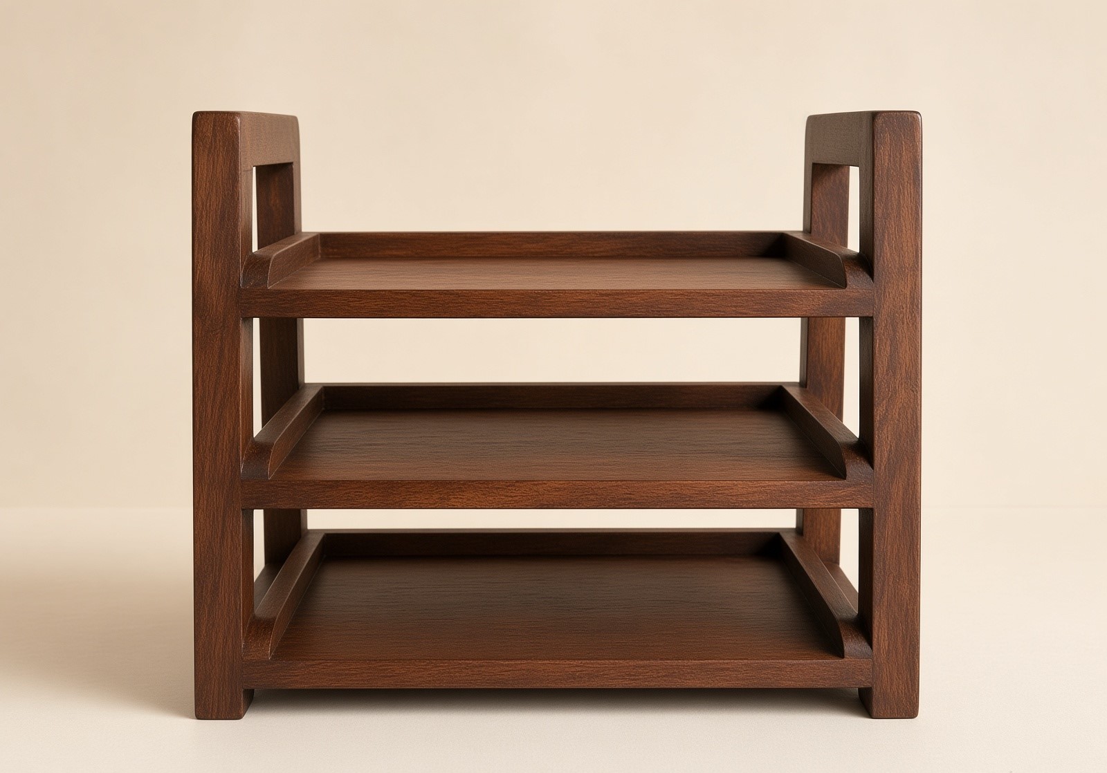 Wooden Desk Shelf Organizer - Image 3